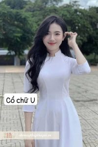cổ áo chữ u là một trong các kiểu cổ áo dài học sinh cấp 3 cổ áo chữ u là một trong các kiểu cổ áo dài học sinh cấp 3