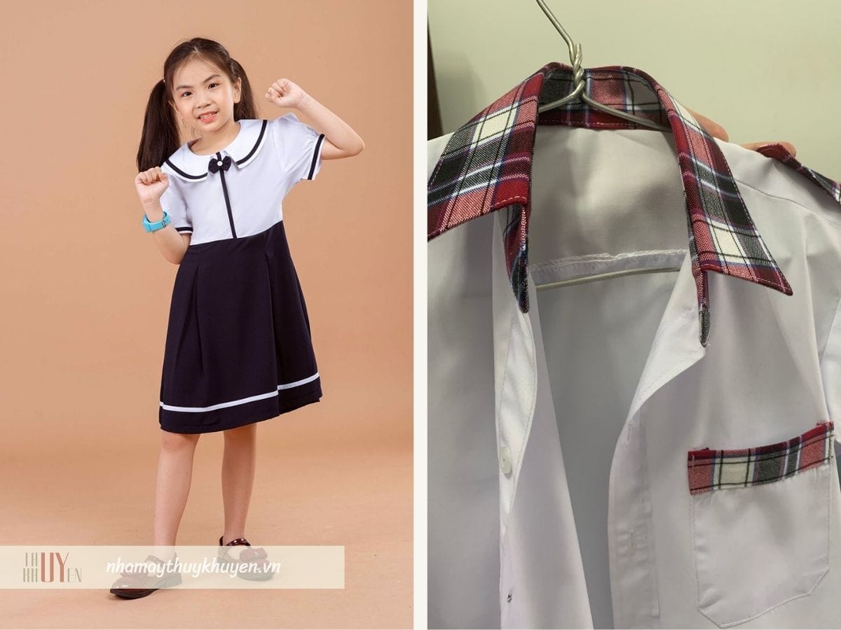 mẫu áo sơ mi học sinh nữ cấp 1 vẻ ngoài đáng yêu mẫu áo sơ mi học sinh nữ cấp 1 vẻ ngoài đáng yêu