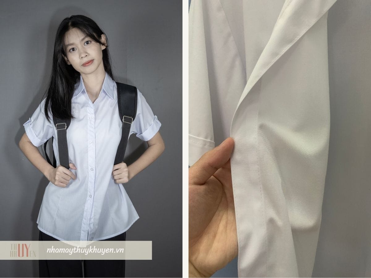 mẫu áo sơ mi nữ học sinh cấp 2 cá tính mẫu áo sơ mi nữ học sinh cấp 2 cá tính