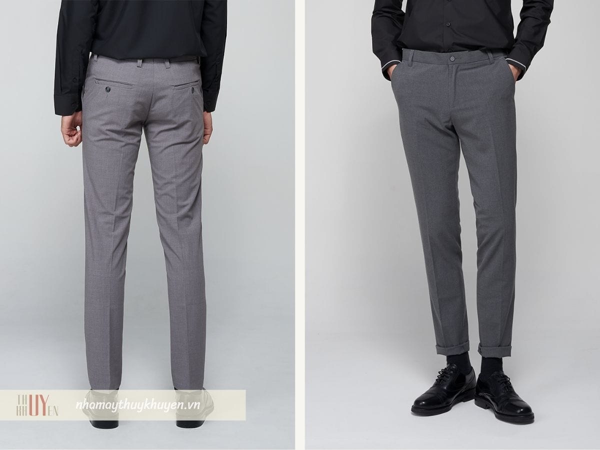 quần tây slim-fit là mẫu may quần âu đẹp quần tây slim-fit là mẫu may quần âu đẹp