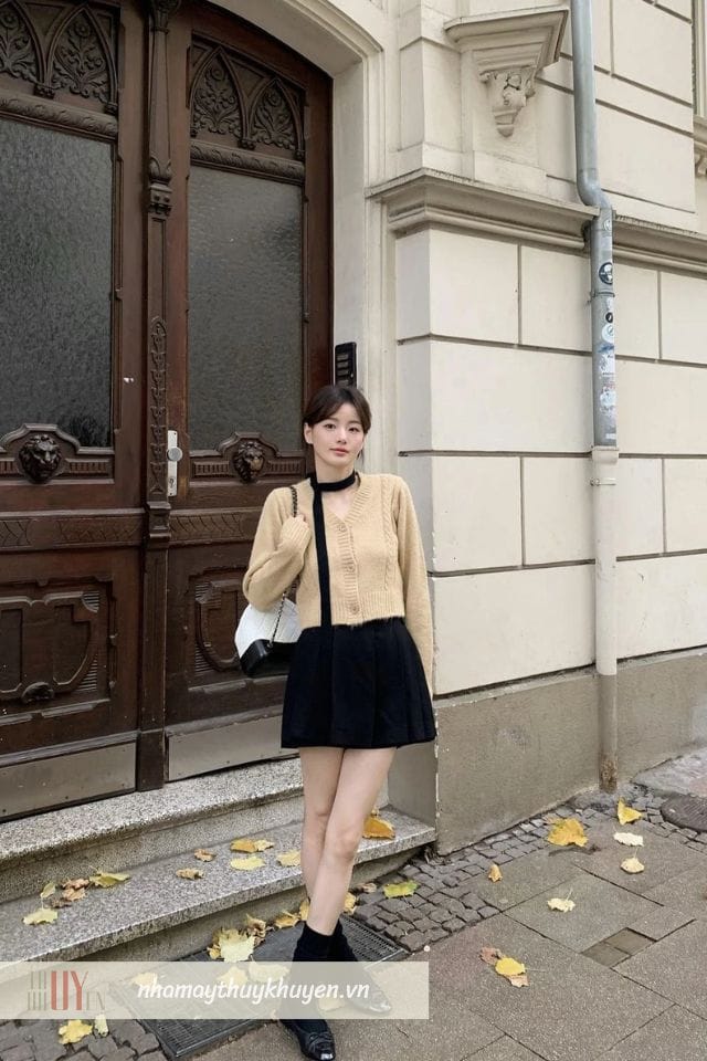 chân váy chữ a kết hợp với áo len dáng rộng là cách phối đồ giáng sinh nữ sang trọng chân váy chữ a kết hợp với áo len dáng rộng là cách phối đồ giáng sinh nữ sang trọng