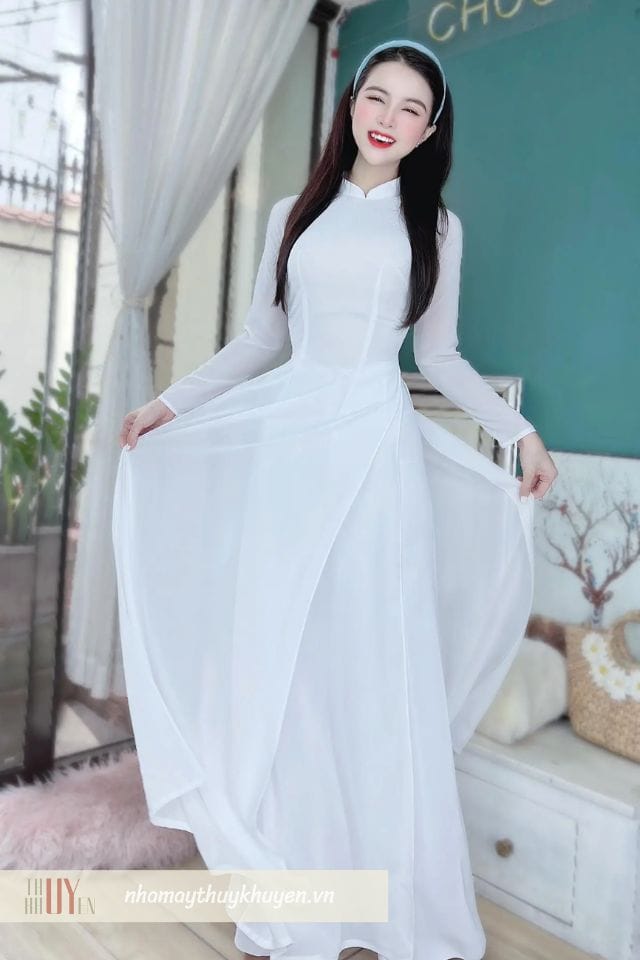vải chiffon được đánh giá là vải may áo dài học sinh mềm mại và bay bổng vải chiffon được đánh giá là vải may áo dài học sinh mềm mại và bay bổng