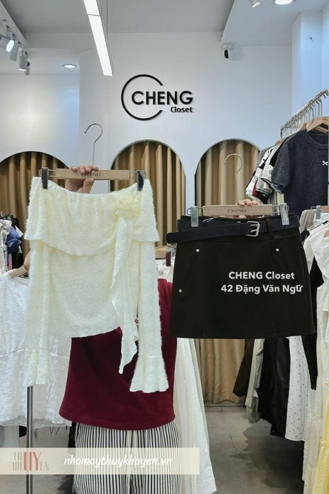 cheng closet là shop quần áo tết phong cách hàn quốc, nữ tính và cuốn hút