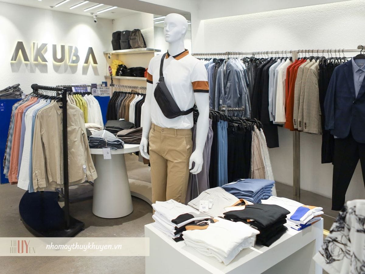 akuba shop là shop bán quần áo tết nam lịch lãm, vest và áo sơ mi sang trọng