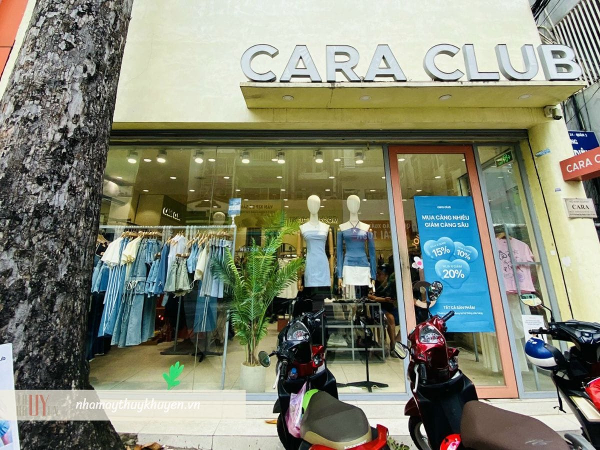 cara club là shop bán quần áo tết nữ gen z năng động, sáng tạo và sành điệu