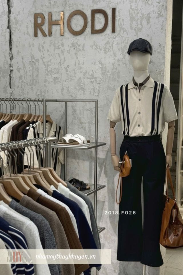 rhodi shop là shop bán quần áo tết nam hà nội phong cách hiện đại, thanh lịch